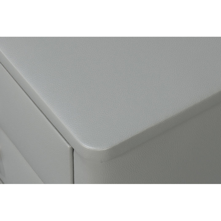 Avvolto Three Drawer Night Stand