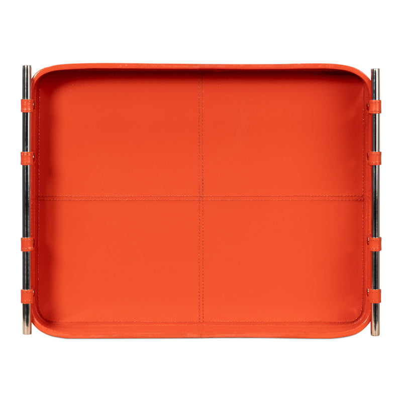 Safari Leather Tray