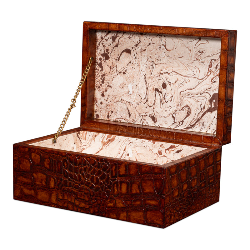 Candece Leather Box