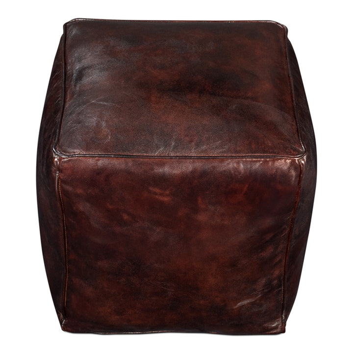 Sunday Afternoon Leather Cube