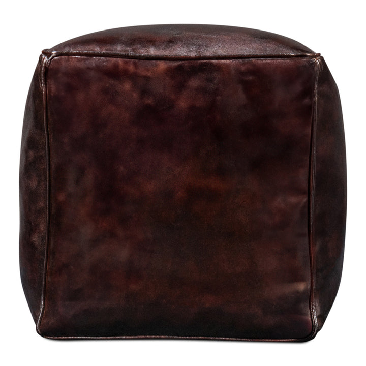 Sunday Afternoon Leather Cube