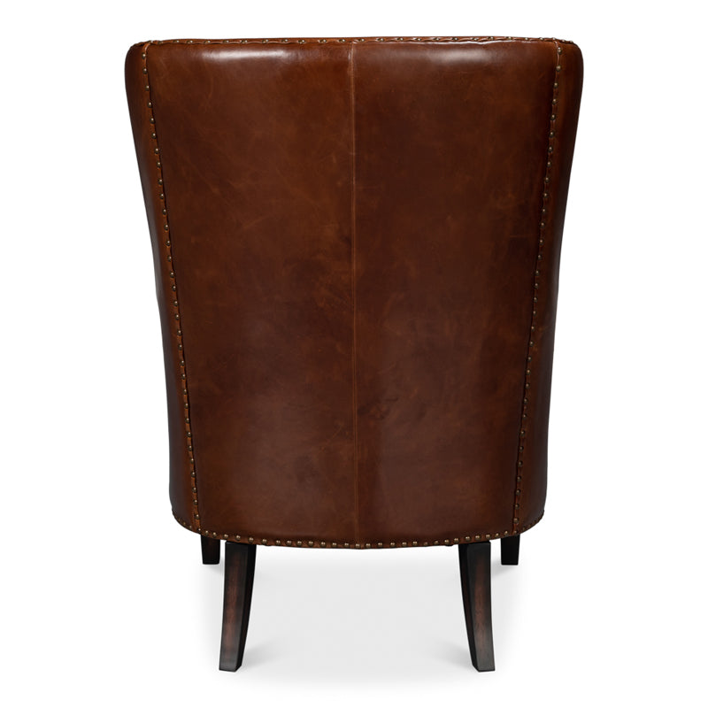 Whitney Distilled Leather Chair