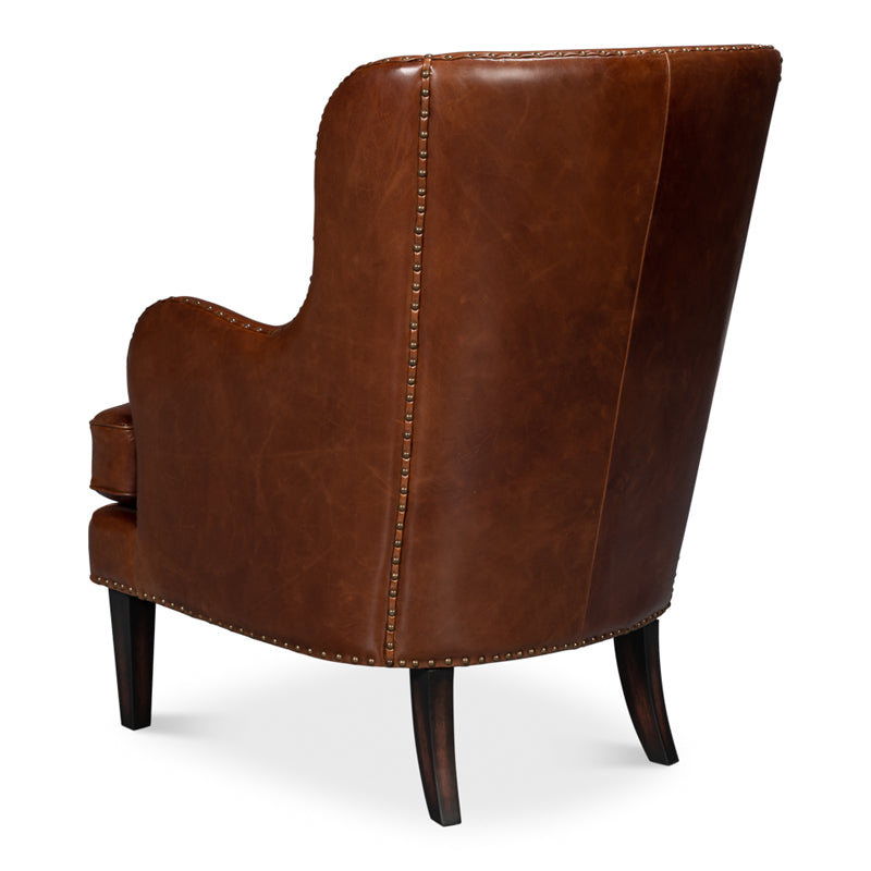 Whitney Distilled Leather Chair