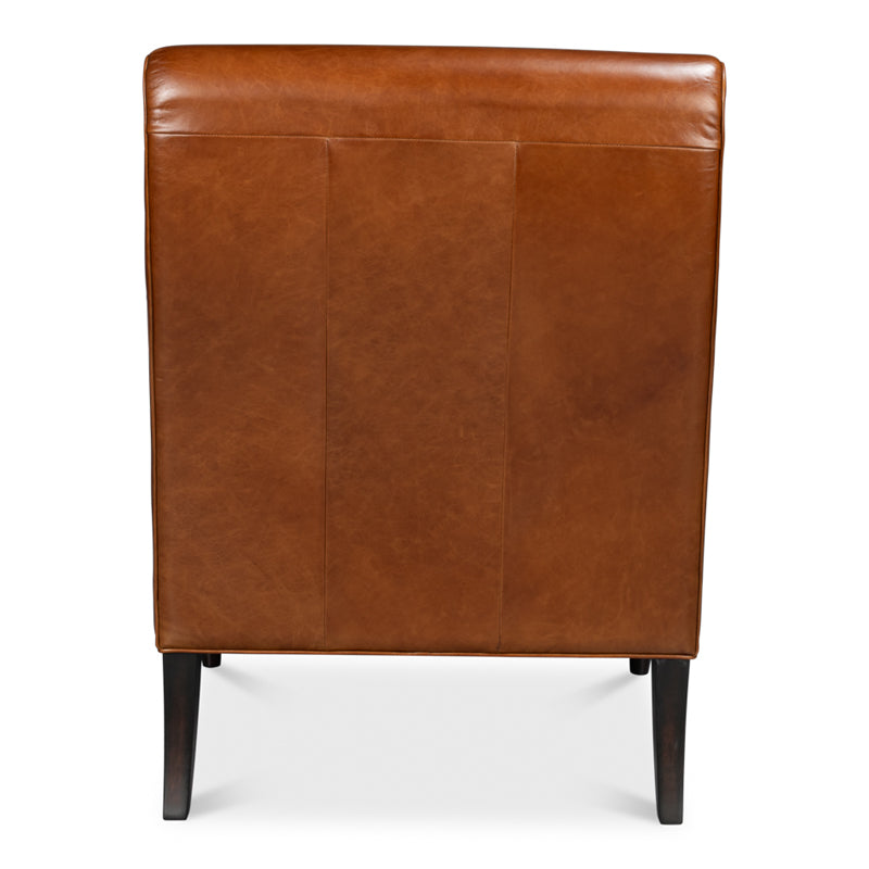 Benton Distilled Leather Chair