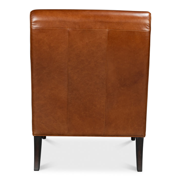 Benton Distilled Leather Chair