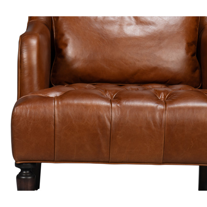 Benton Distilled Leather Chair