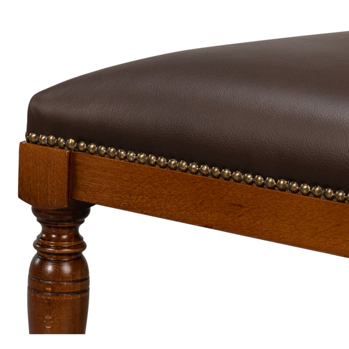 Camile Leather Side Chair