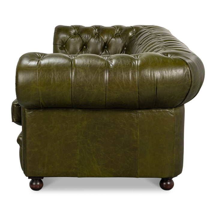 Savile Leather Sofa