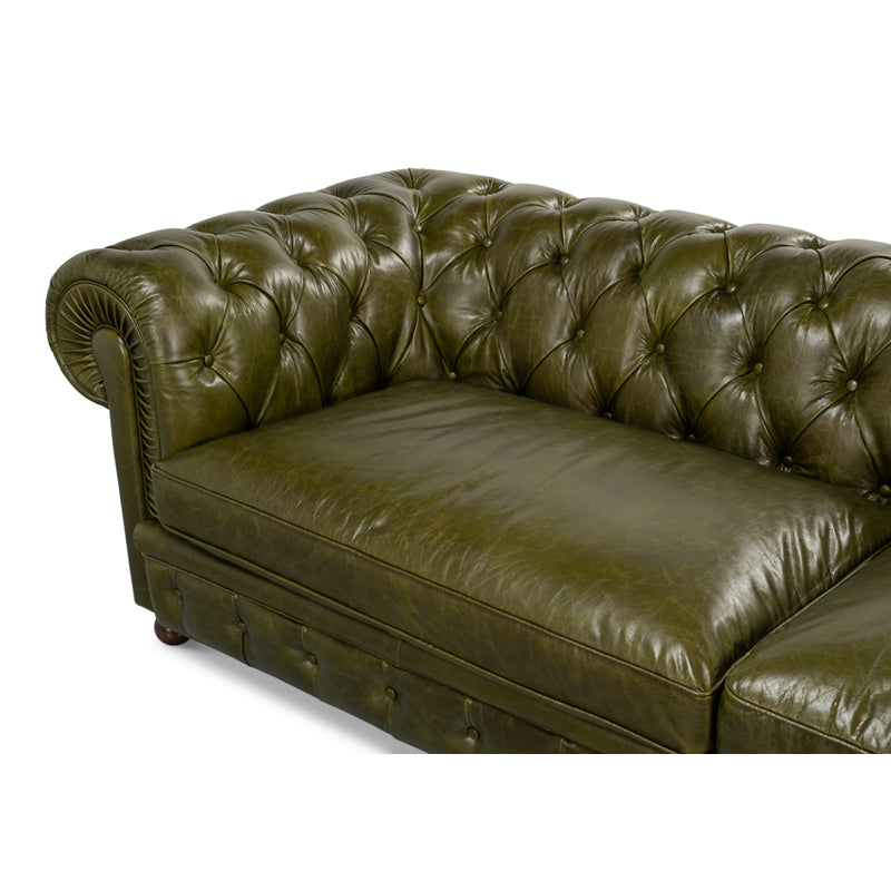 Savile Leather Sofa