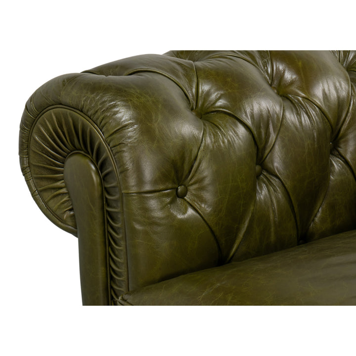 Savile Leather Sofa