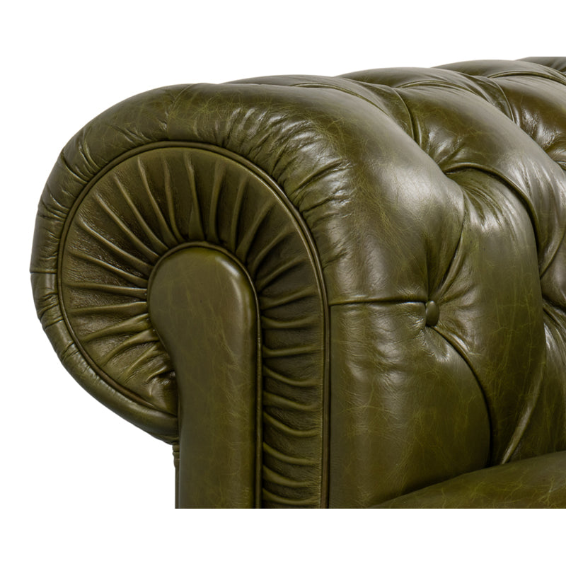 Savile Leather Sofa