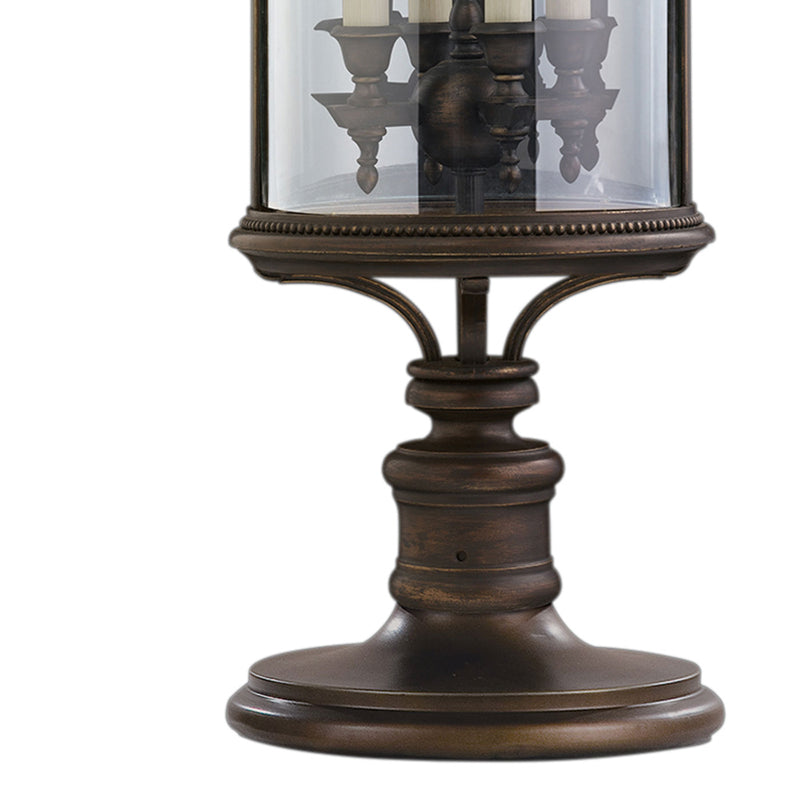 Louvre 28" Outdoor Adjustable Pier/Post Mount