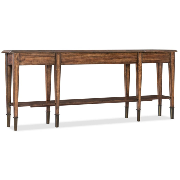 Commerce And Market - Skinny Console Table - Light Brown