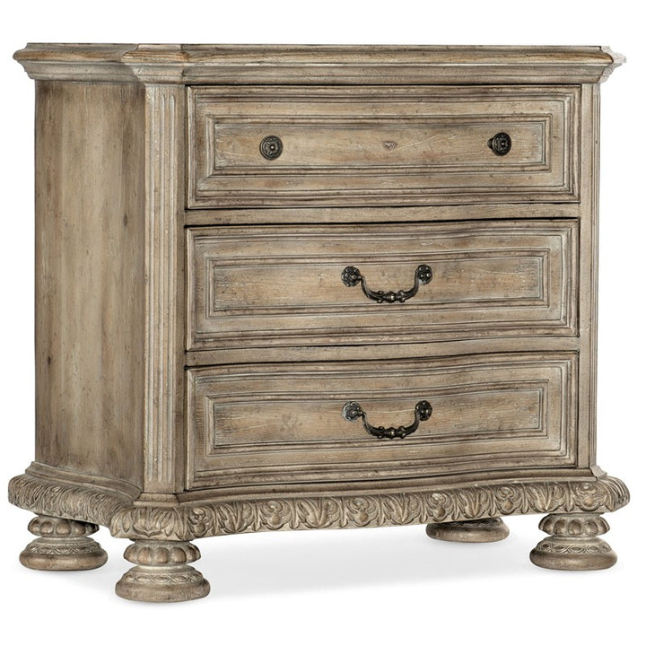 Castella - 3-Drawer Nightstand