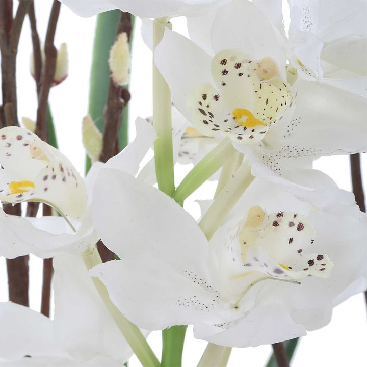 Eterna Orchid - Centerpiece & Vase - Black / Green / White