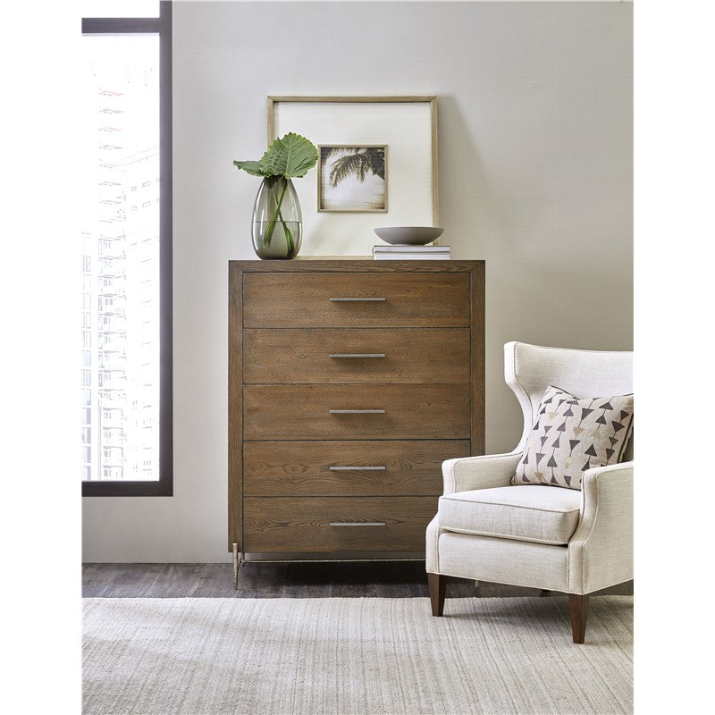 Chapman - 5-Drawer Chest - Light Brown