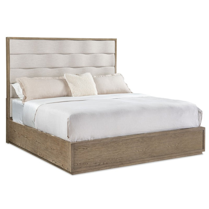 Sonnet - Queen Upholstered Bed - Beige