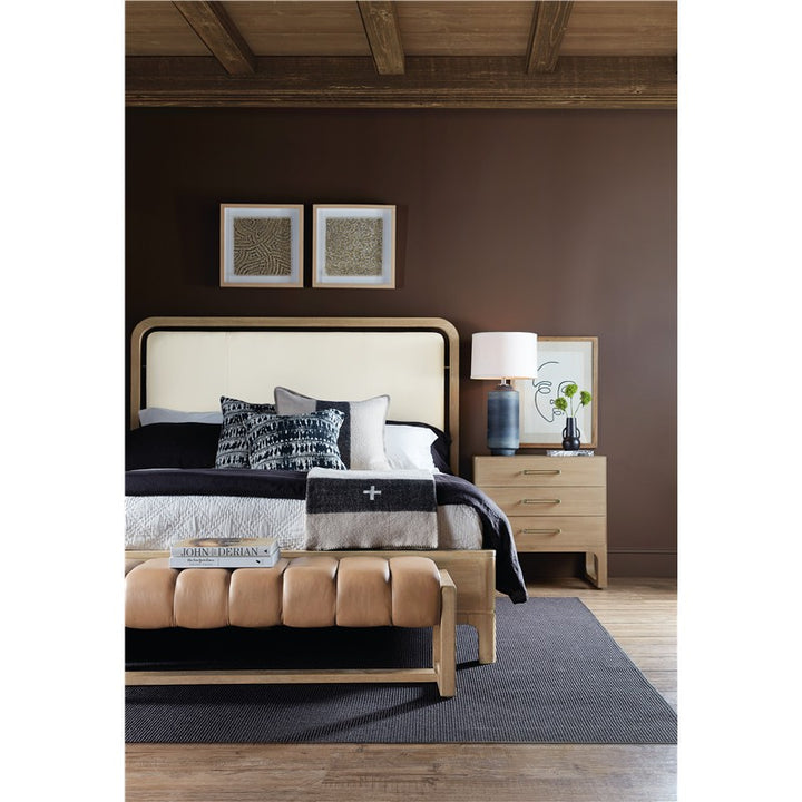 Banyon Bay - Queen Panel Bed - Desert Oak