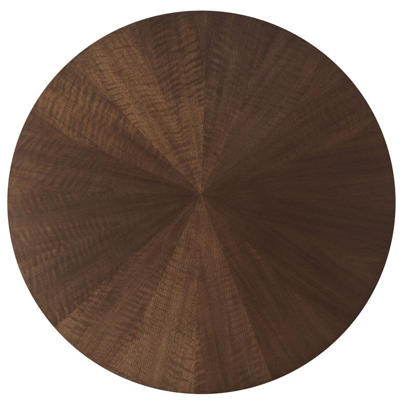 Archives - Round Cocktail Table - Dark Brown