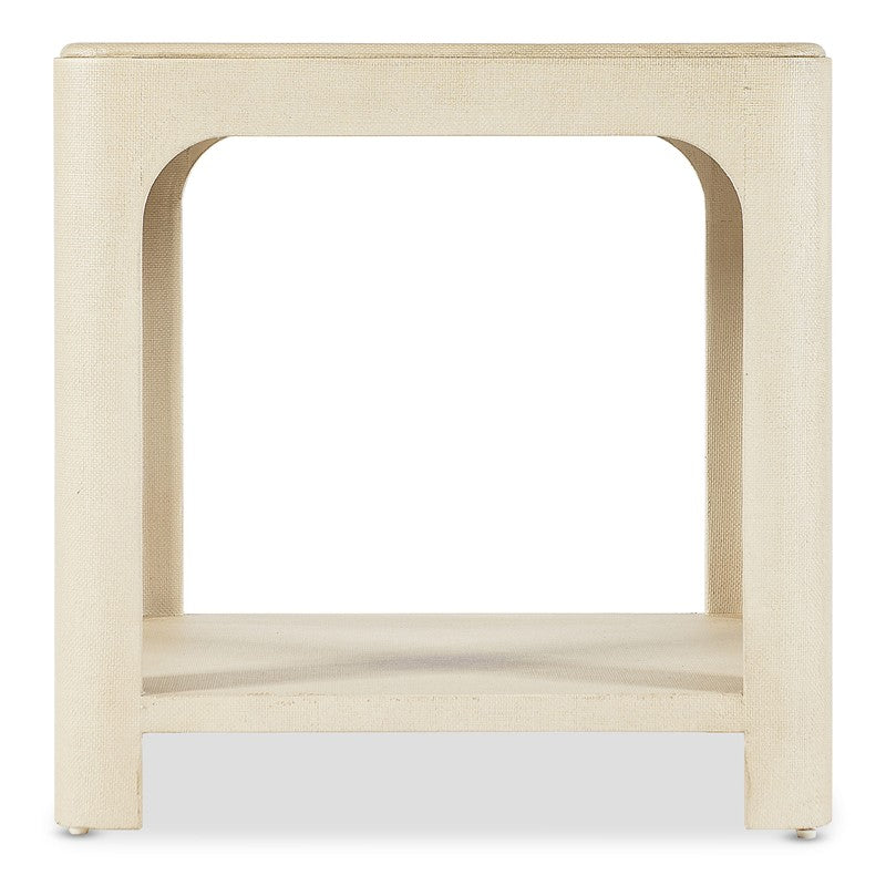 Archives - Raffia End Table - Beige