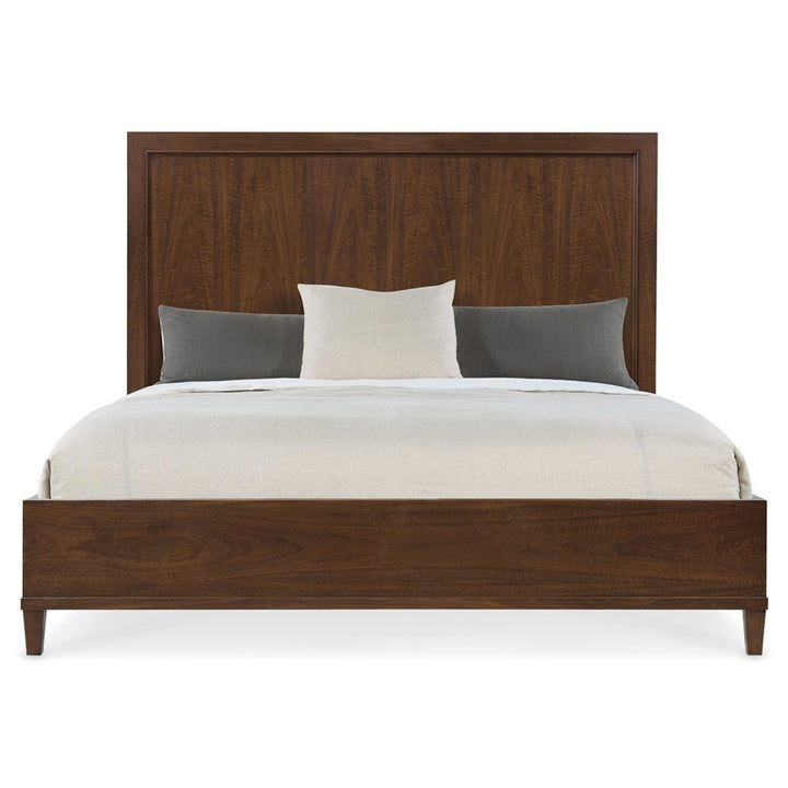 Archives - Queen Panel Bed - Dark Brown