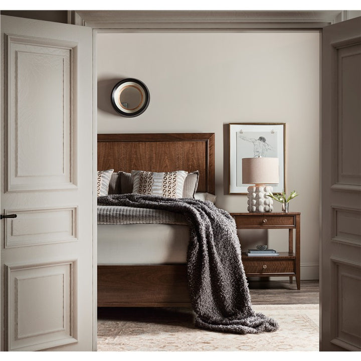 Archives - King Panel Bed - Dark Brown