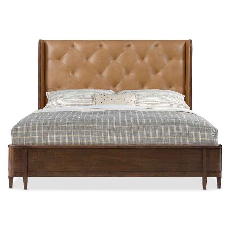 Archives - Queen Leather Bed - Dark Brown