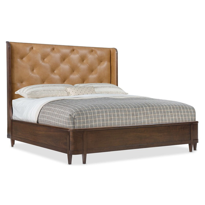 Archives - Queen Leather Bed - Dark Brown