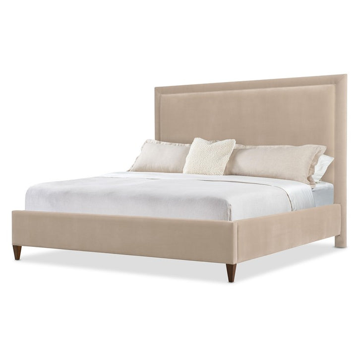 Archives - Queen Upholstered Bed - Beige