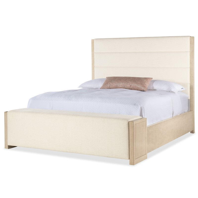 Westwood - California King Upholstered Storage Bed - Beige