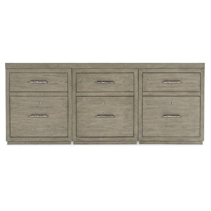Linville Falls - Credenza - 72" Top - 3 Small Files