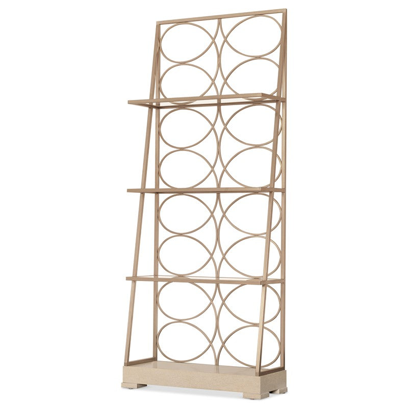 Melange - Flourish Etagere - Gold