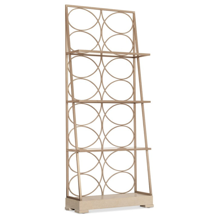 Melange - Flourish Etagere - Gold