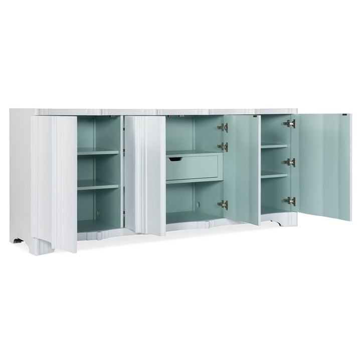 Melange - Corinth 4-Door Entertainment Console