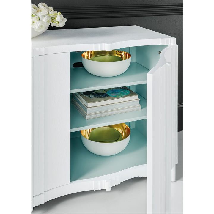 Melange - Corinth 4-Door Entertainment Console