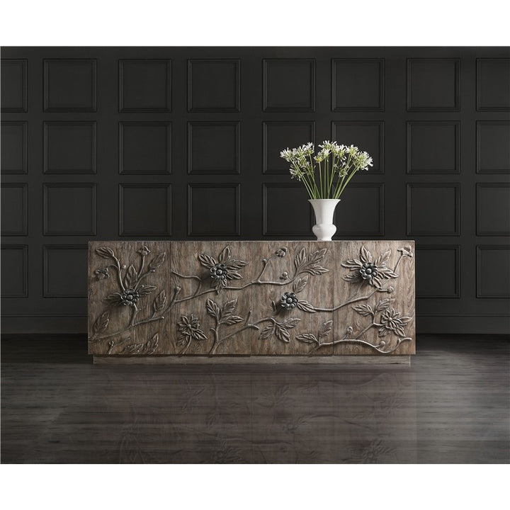 Melange - Florence 4-Door Credenza