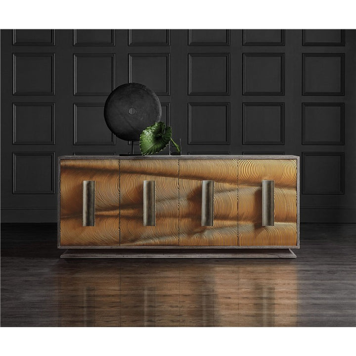 Melange - Swaley 4-Door Credenza