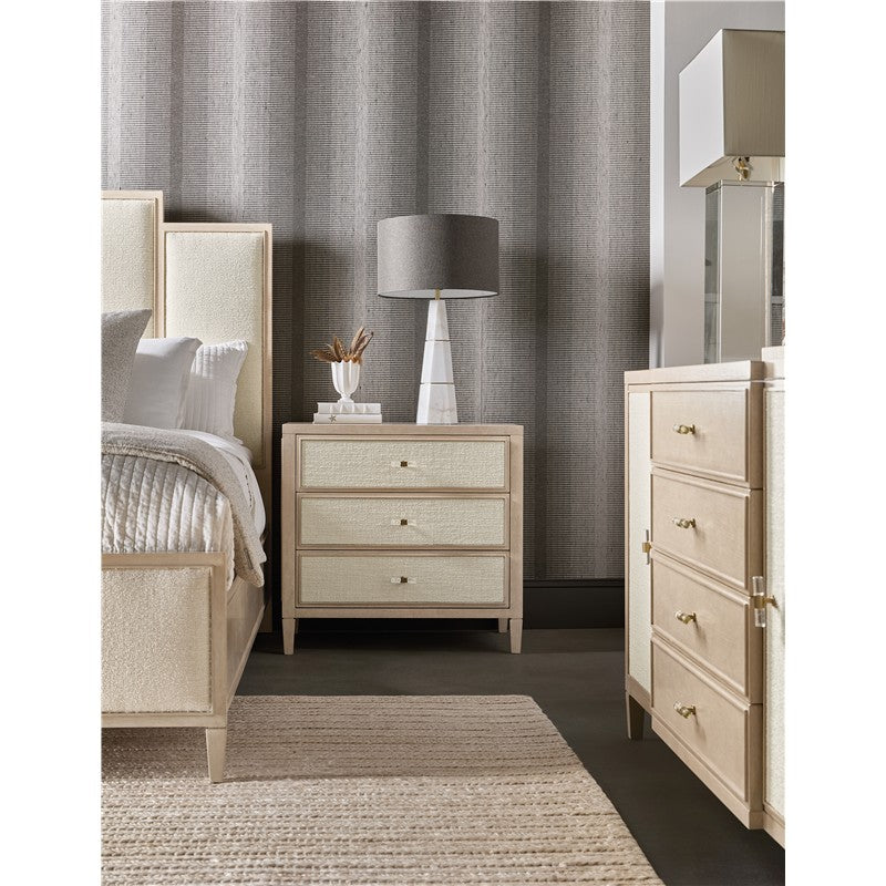 Melange - Be My Guest Queen Panel Bed - Beige
