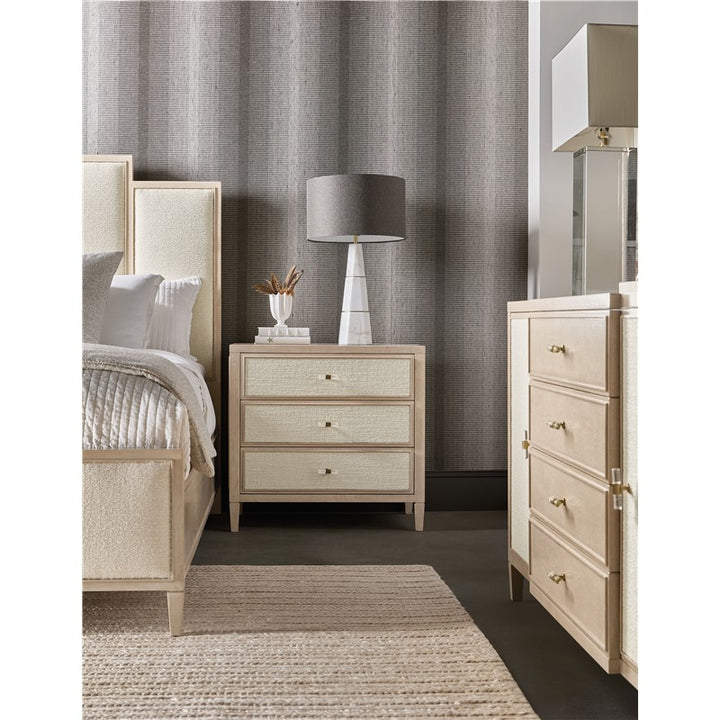 Melange - Be My Guest Queen Panel Bed - Beige