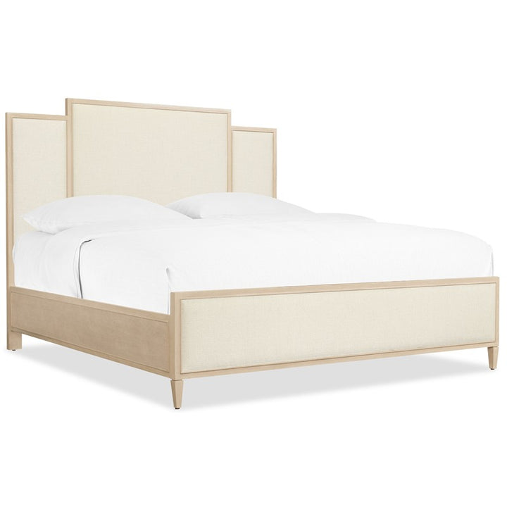 Melange - Be My Guest California King Panel Bed - Beige