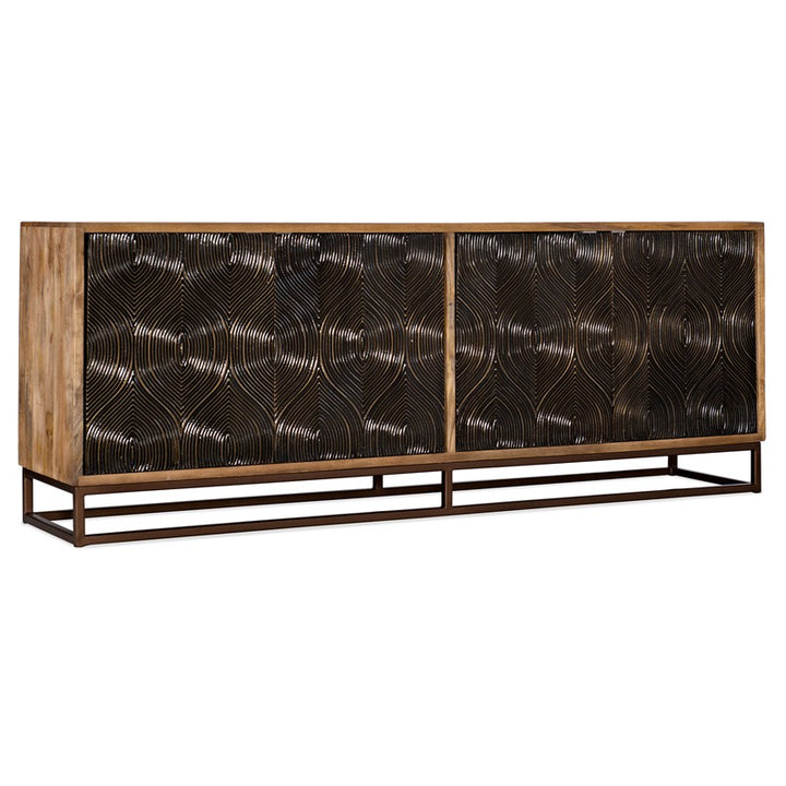 Swirl Door Entertainment Console