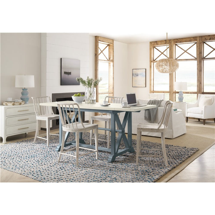 Serenity - Piers Friendship Table With 2-12" Leaves