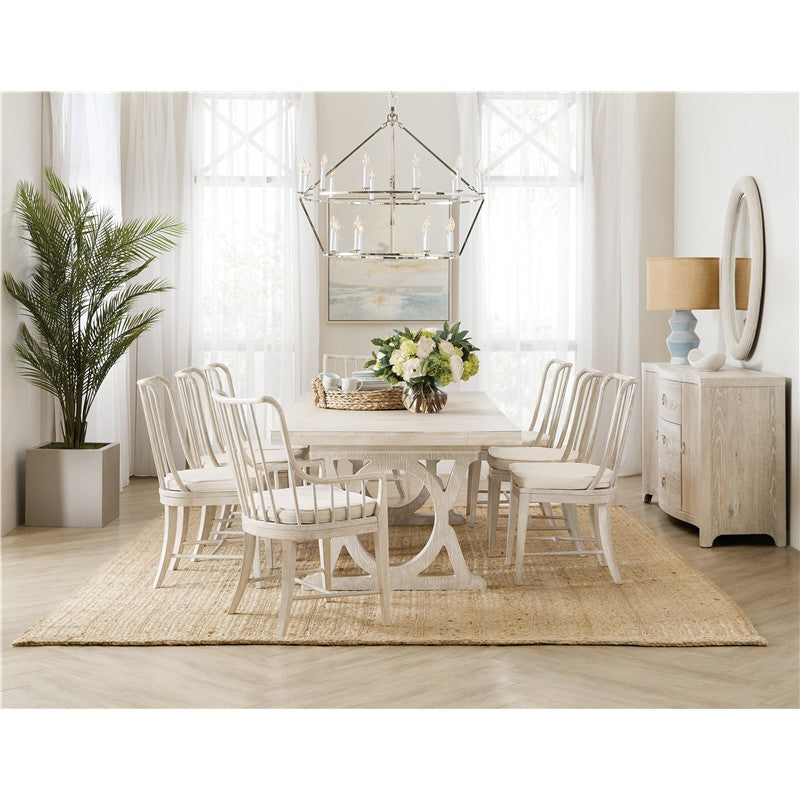 Serenity - Topsail Rectangle Dining Table With 2-18" Leaves