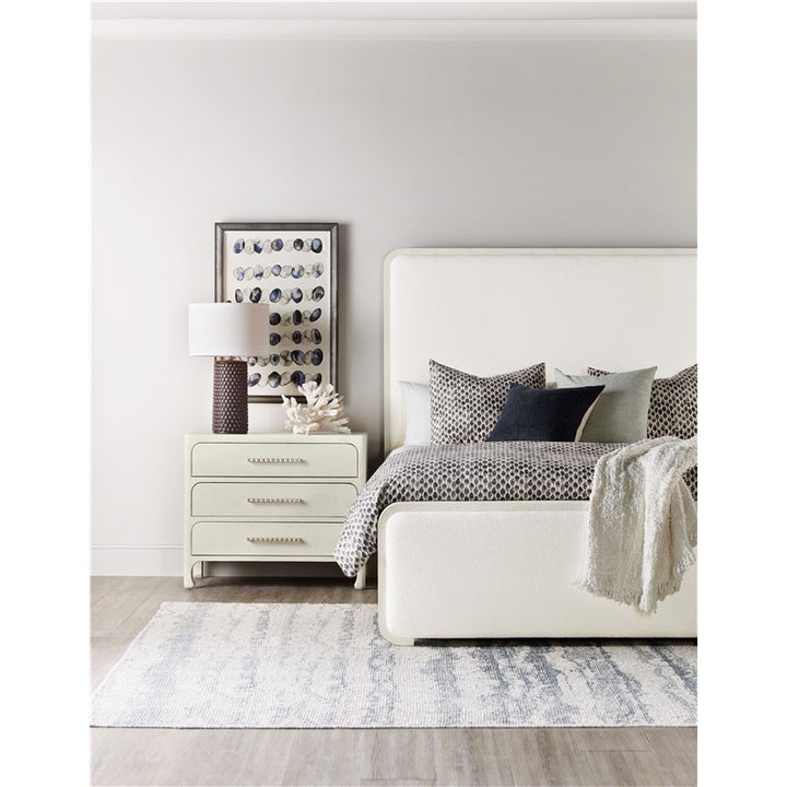 Serenity - Ashore King Upholstered Panel Bed