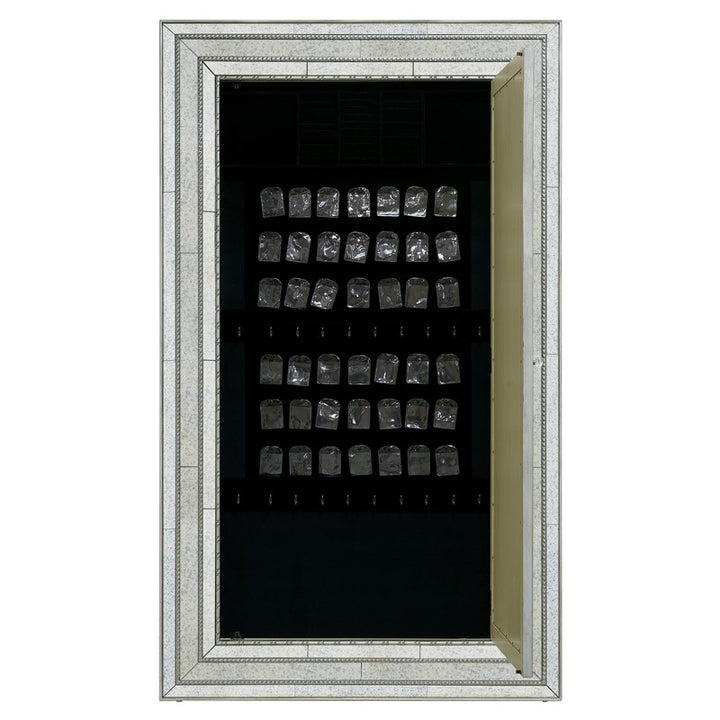 Melange - Glamour Floor Mirror With Jewelry Armoire Storage
