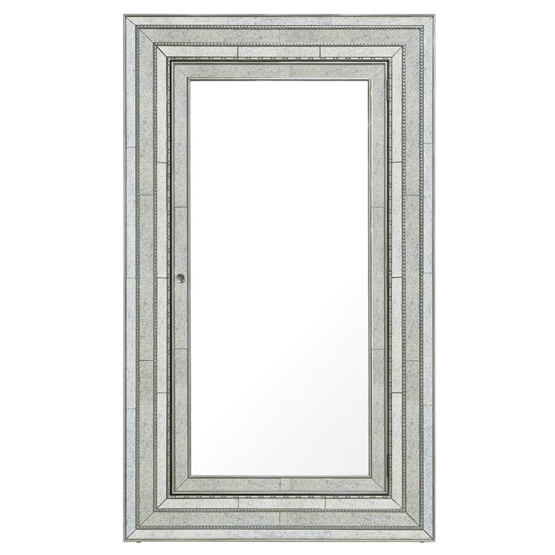 Melange - Glamour Floor Mirror With Jewelry Armoire Storage
