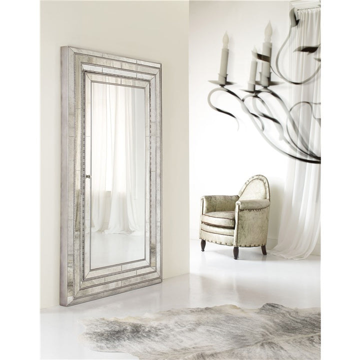 Melange - Glamour Floor Mirror With Jewelry Armoire Storage