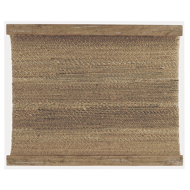 Melange - Lenny Woven End Table