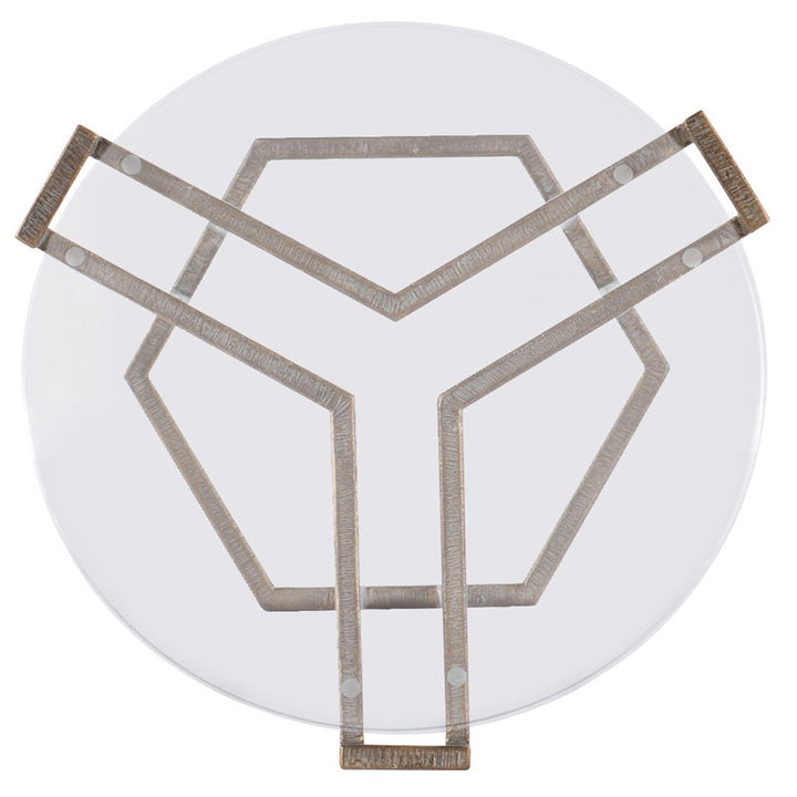 Melange - Grove Round End Table