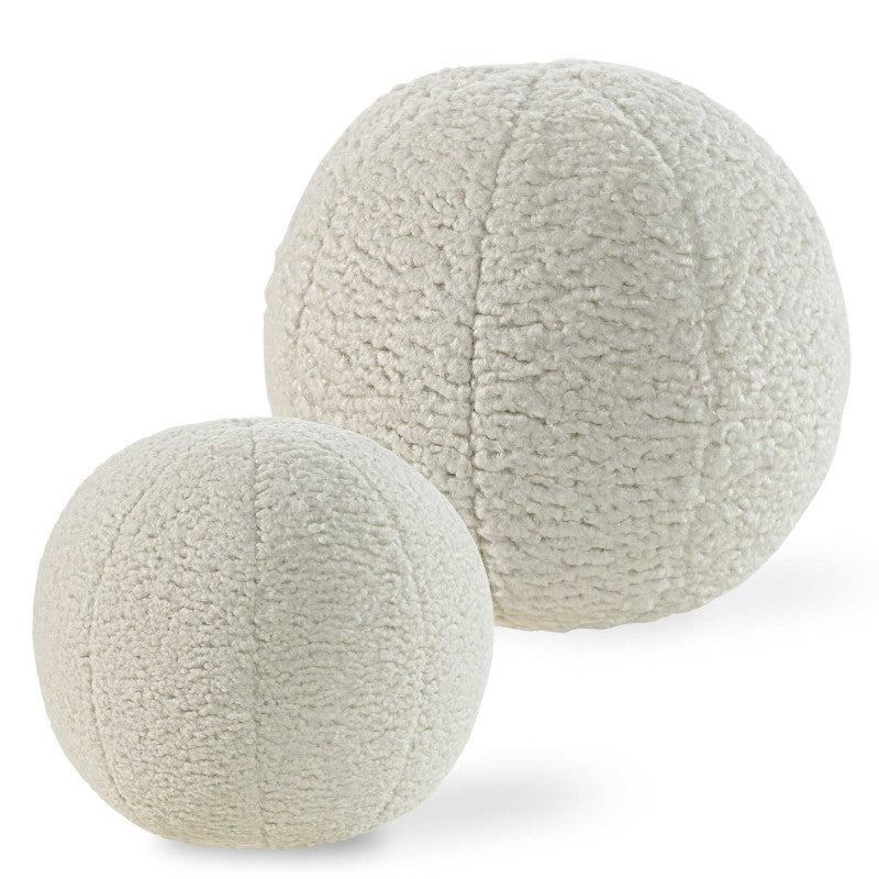 Capra - Ball Sheepskin Pillows (Set of 2)